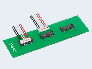 1.2mm间距 板对线压接连接器