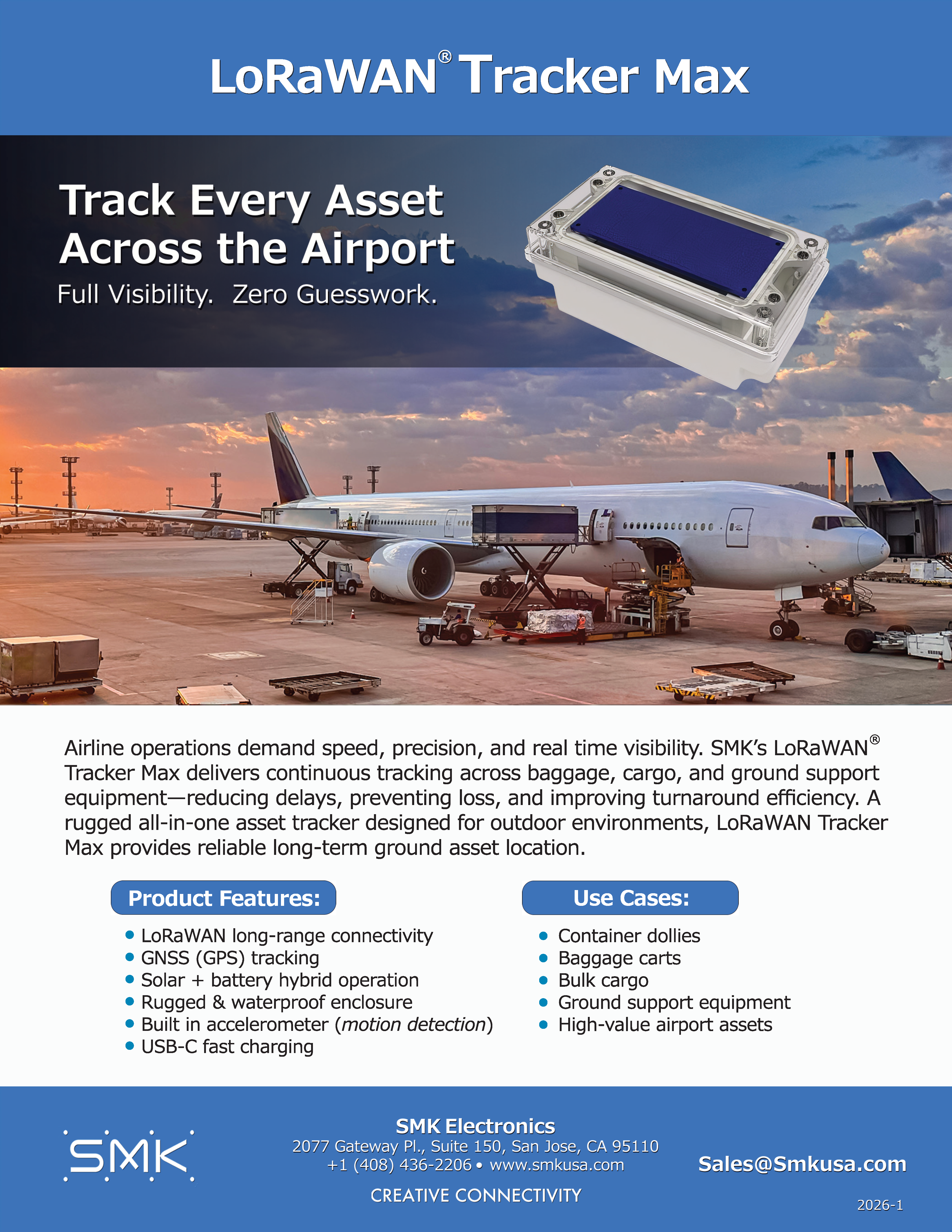 LoRaWAN Tracker Max