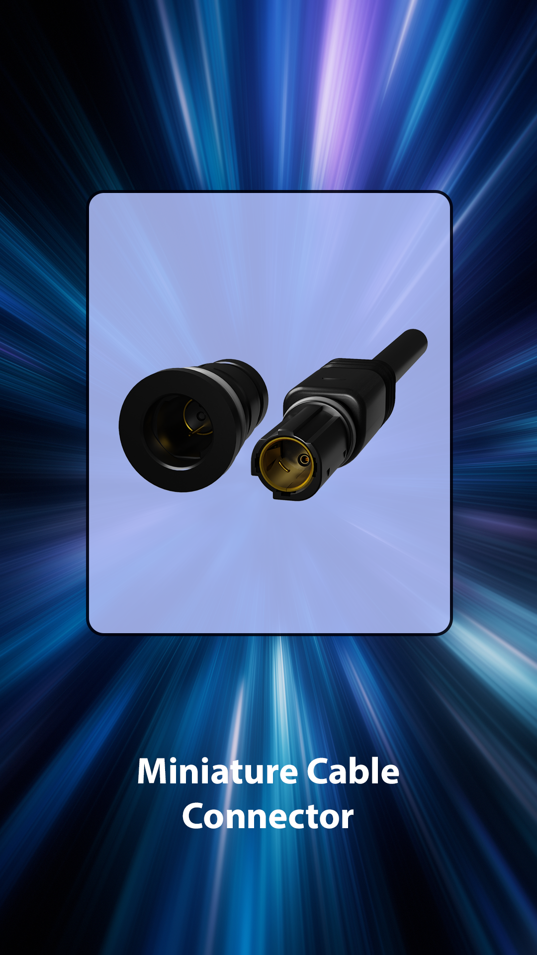 Miniature Cable Connector